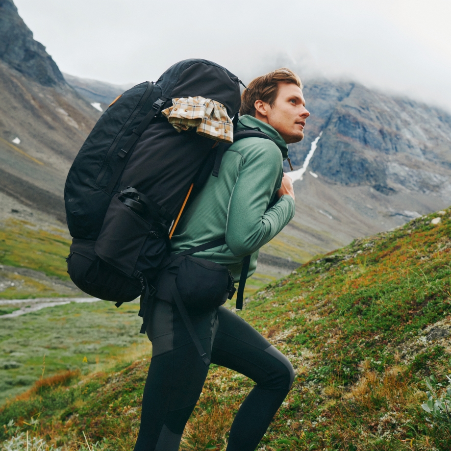 Abisko Trail Fleece M Black Fjällräven Canada