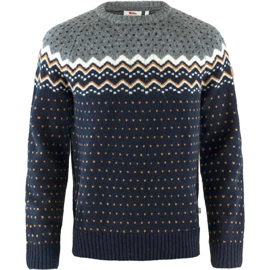 Fjällräven Canada Dark Navy Övik Knit Sweater M