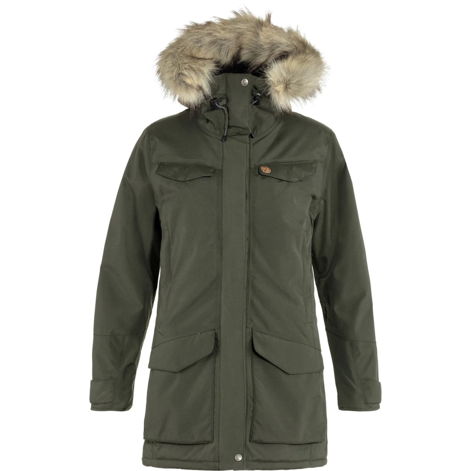 Deep Forest Nuuk Parka W Fjällräven Canada