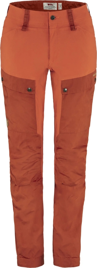 Keb Trousers Curved W Reg Cabin Red-Rowan Red Fjällräven Canada