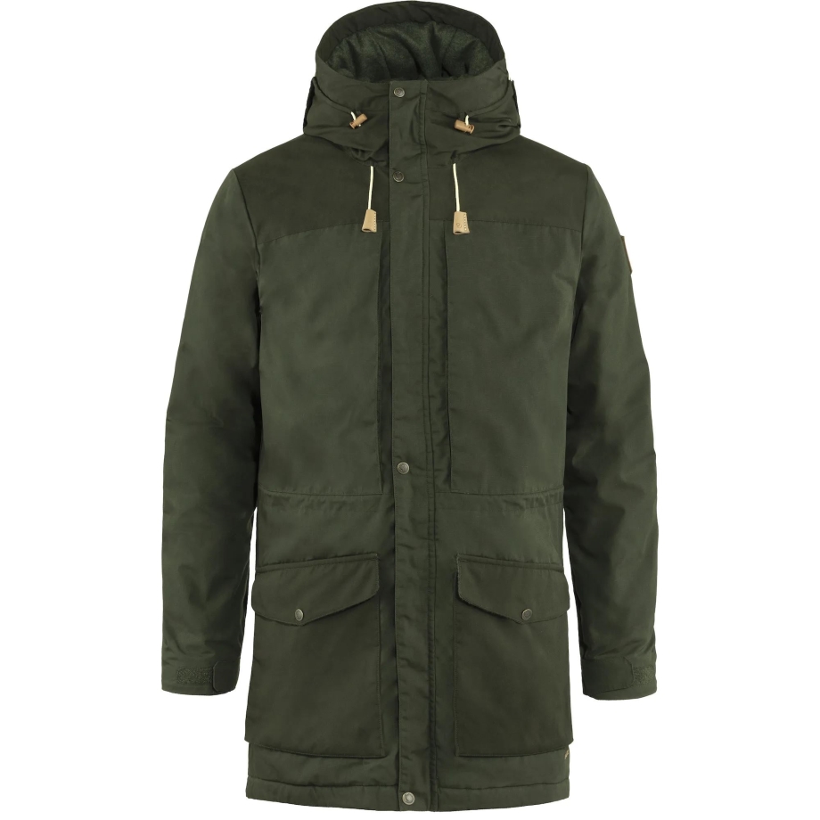 Deep Forest Singi Wool Padded Parka M Fjällräven Canada