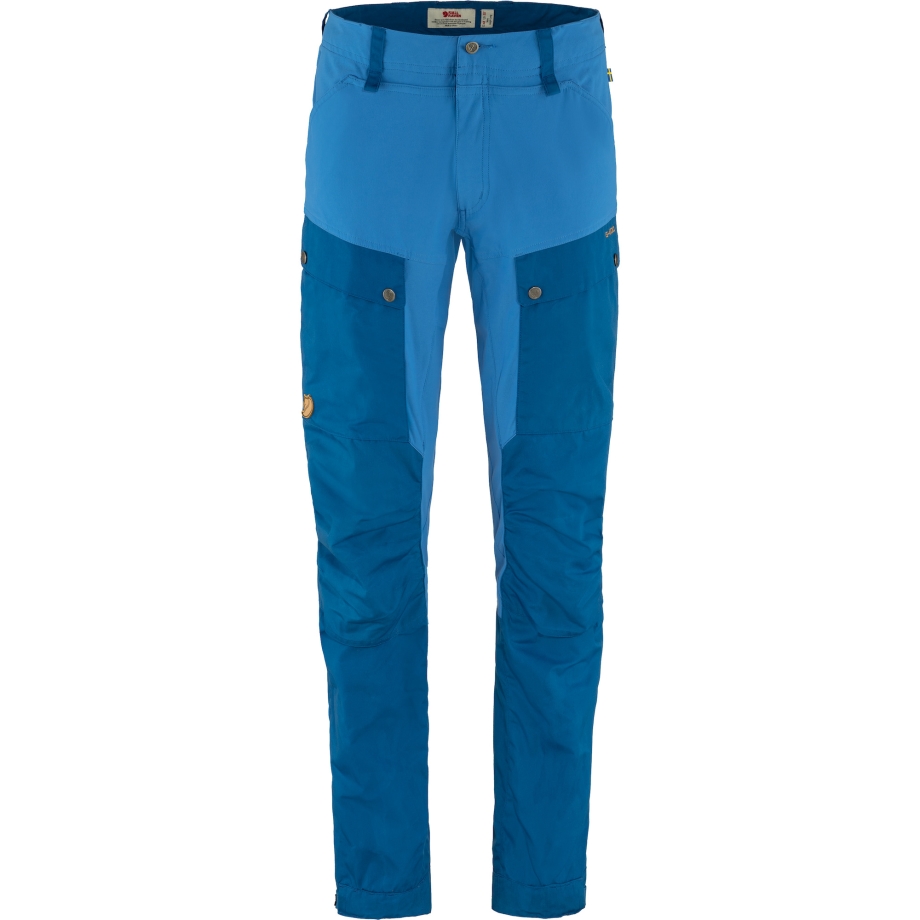 Alpine Blue-UN Blue Fjällräven Canada Keb Trousers M Reg
