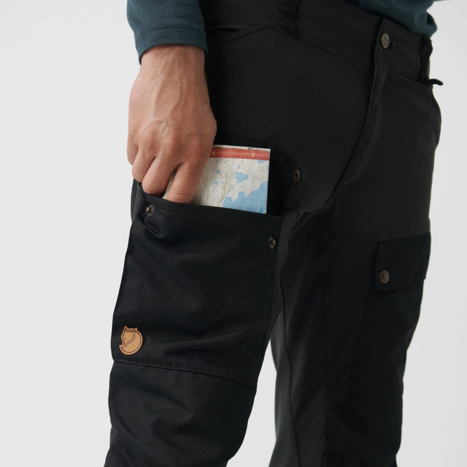 Alpine Blue-UN Blue Fjällräven Canada Keb Trousers M Reg