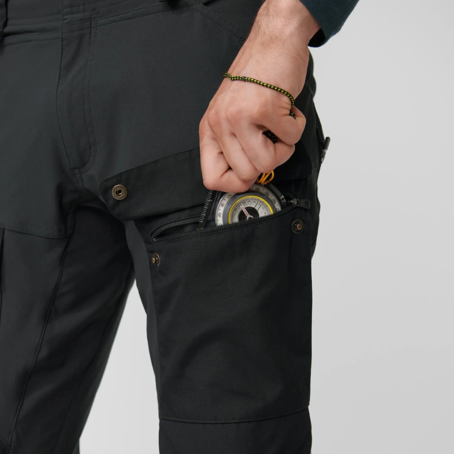 Alpine Blue-UN Blue Fjällräven Canada Keb Trousers M Reg