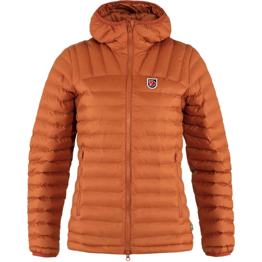 Expedition Lätt Hoodie W Fjällräven Canada Terracotta Brown