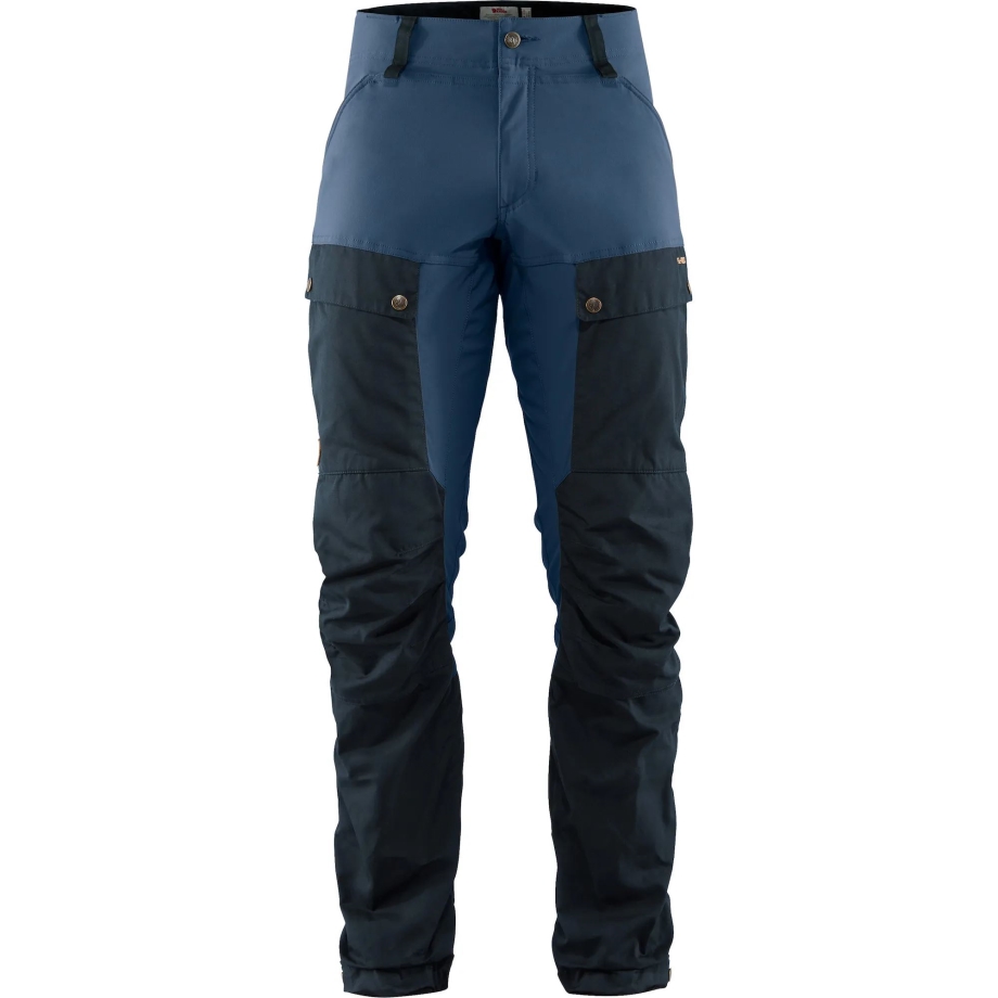 Dark Navy-Uncle Blue Fjällräven Canada Keb Trousers M Reg