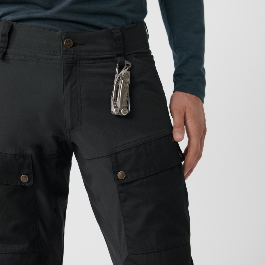 Dark Navy-Uncle Blue Fjällräven Canada Keb Trousers M Reg