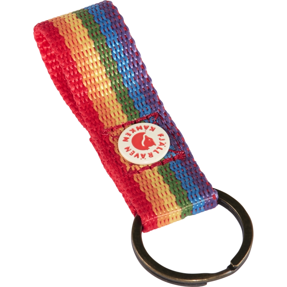 Fjällräven Canada Kånken Rainbow Keyring Rainbow Pattern