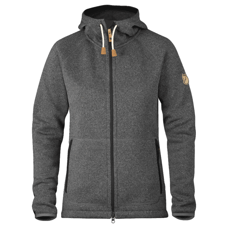 Fjällräven Canada Dark Grey Övik Fleece Hoodie W