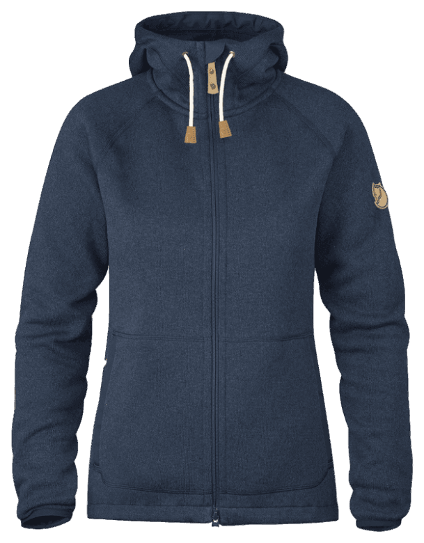 Fjällräven Canada Övik Fleece Hoodie W Navy