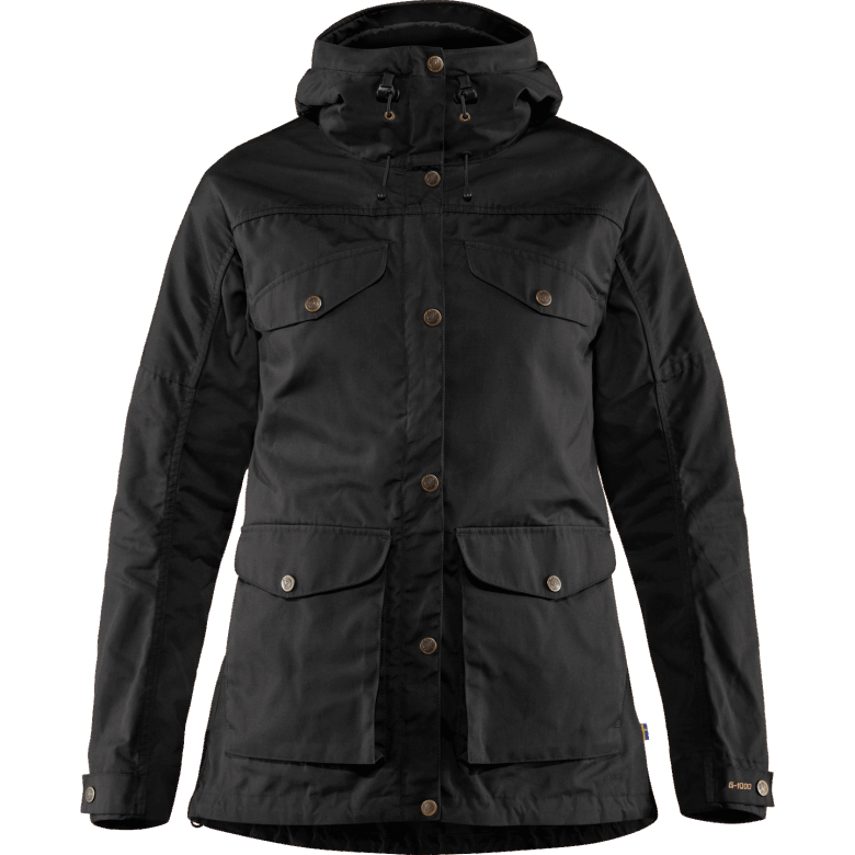 Black Fjällräven Canada Vidda Pro Jacket W