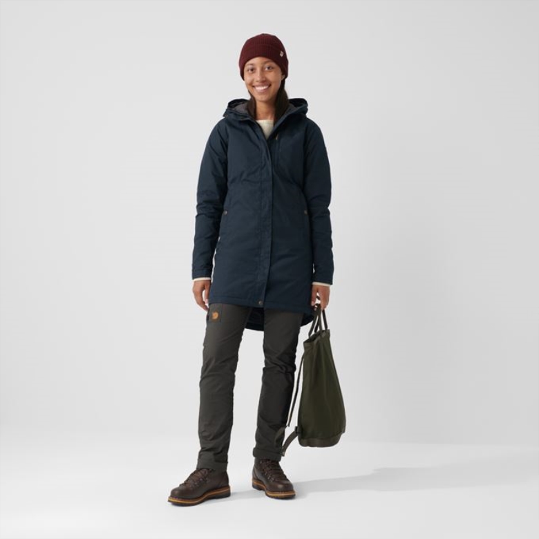Dark Garnet Kiruna Padded Parka W Fjällräven Canada