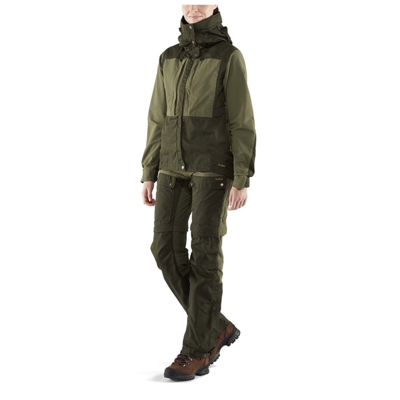 Deep Forest/Laurel Green Fjällräven Canada Keb Jacket W