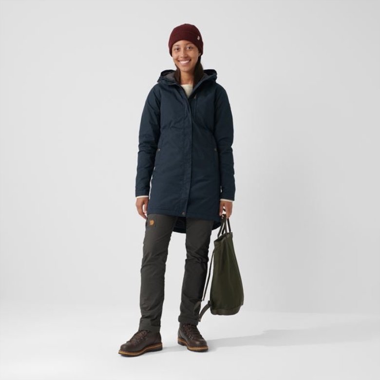 Kiruna Padded Parka W - 2 Colours Fjällräven Canada Green