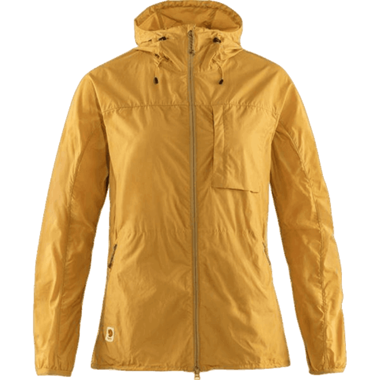 Ochre High Coast Wind Jacket W - Ochre Fjällräven Canada