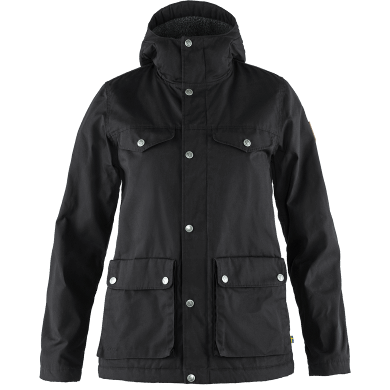 Greenland Winter Jacket W Fjällräven Canada Black