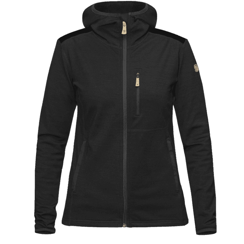 Fjällräven Canada Dark Grey Keb Fleece Hoodie W