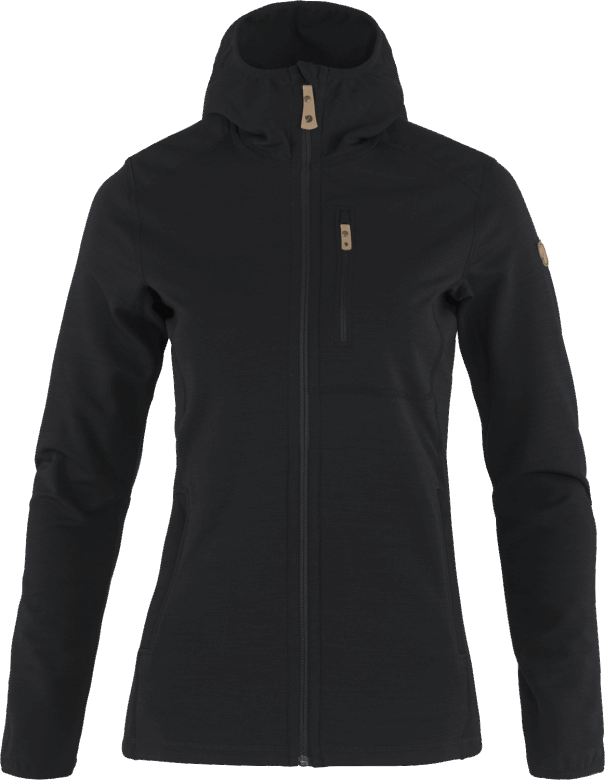 Keb Fleece Hoodie W Black Fjällräven Canada