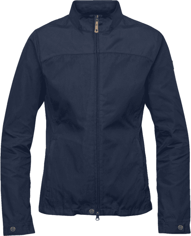 Dark Navy Fjällräven Canada Kiruna Lite Jacket W - Dark Navy