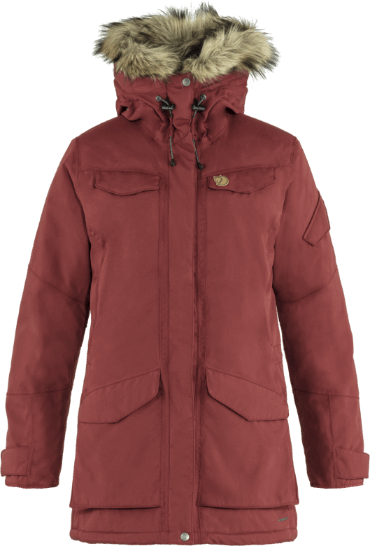Nuuk Parka W - Red Oak Fjällräven Canada Red Oak