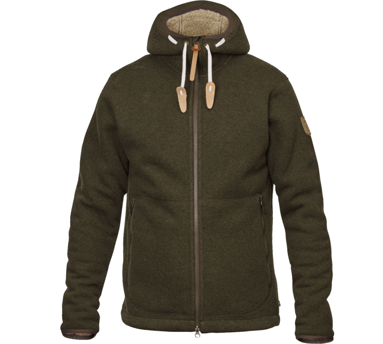 Dark Olive Polar Fleece Jacket M Fjällräven Canada