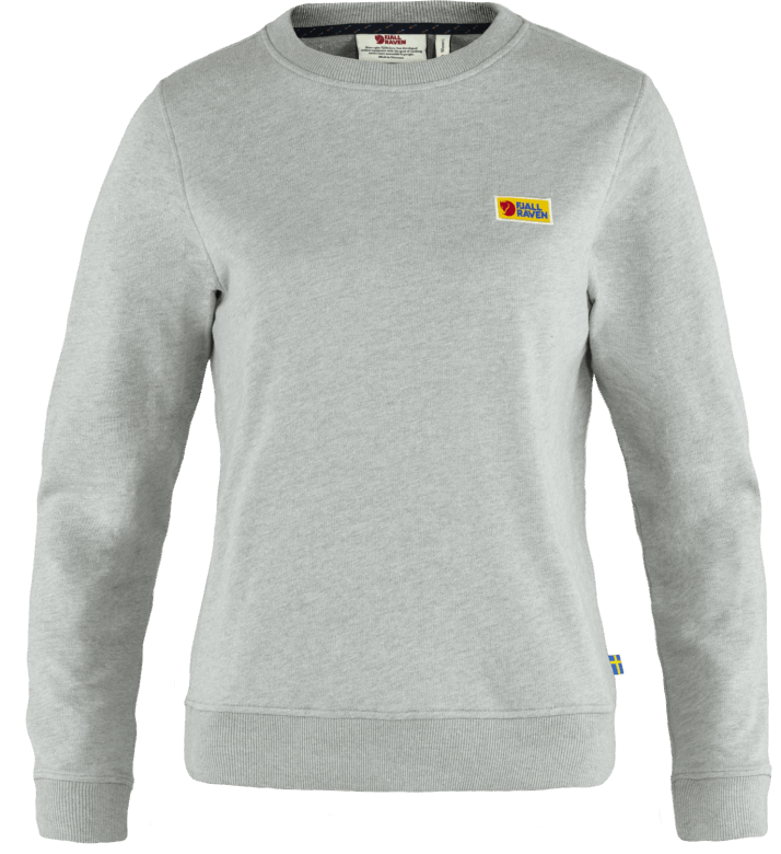 Vardag Sweater W Fjällräven Canada Grey Melange