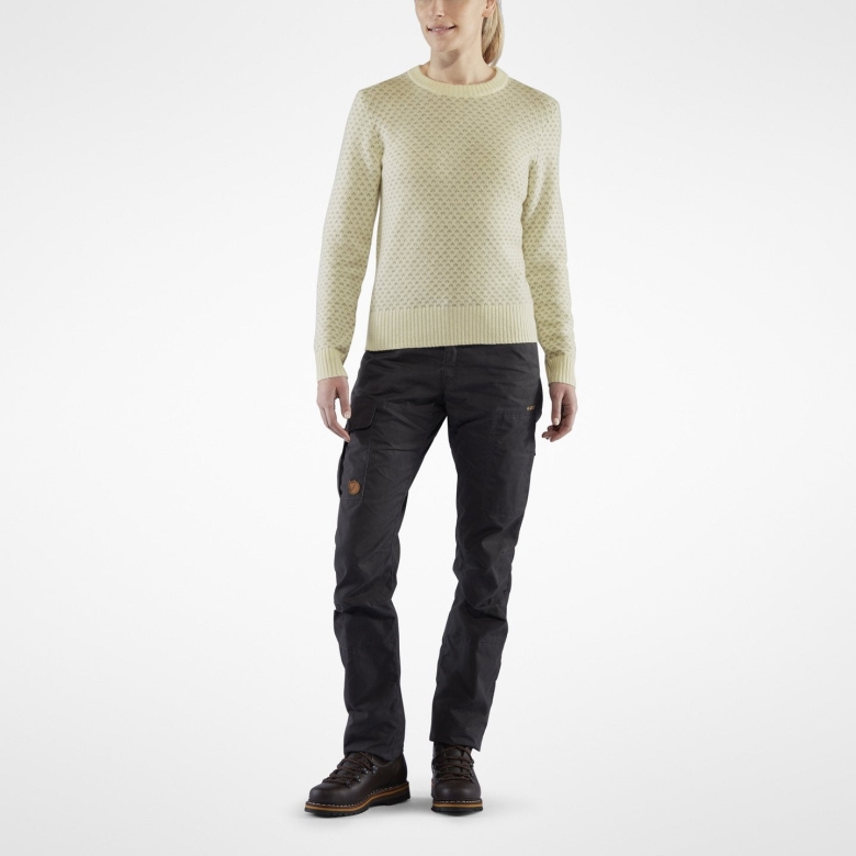 Dark Navy Övik Nordic Sweater W - Dark Navy Fjällräven Canada