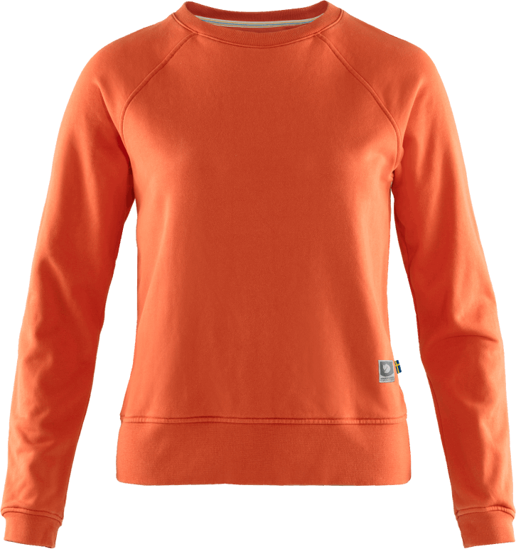 Greenland Sweatshirt W Fjällräven Canada Rowan Red