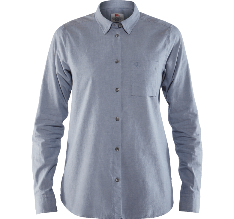 Fjällräven Canada Fog Övik Chambray Shirt Ls W