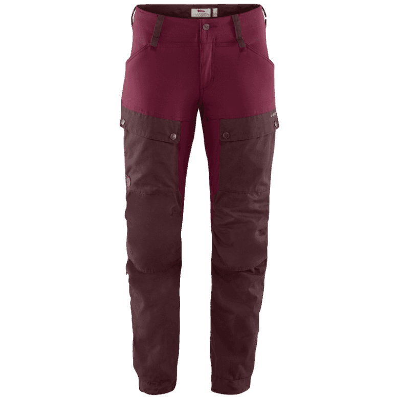 Dark Garnet/Plum Fjällräven Canada Keb Trousers W - Various Colours