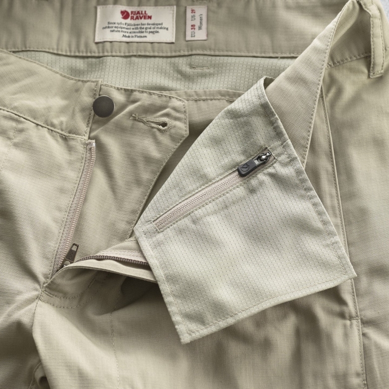 Abisko Shade Trousers W - Limestone Fjällräven Canada Limestone