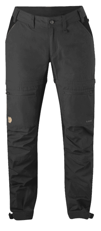 Abisko Lite Trek Zip-Off W Dark Grey/Black Fjällräven Canada