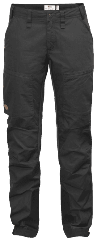 Dark Grey Abisko Lite Trekking Trousers W Short Fjällräven Canada Brand