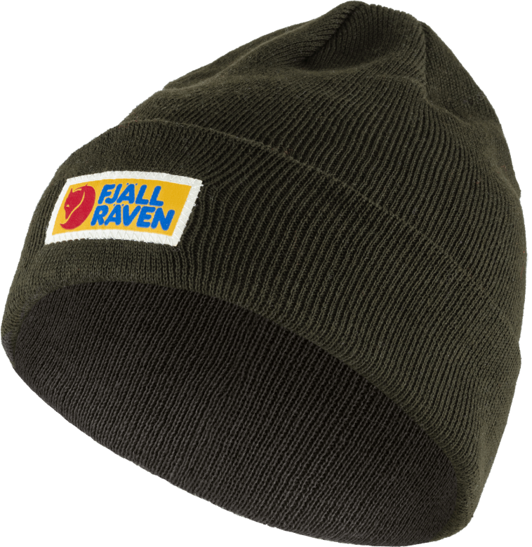 Fashion Fjällräven Canada Vardag Classic Beanie Deep Forest