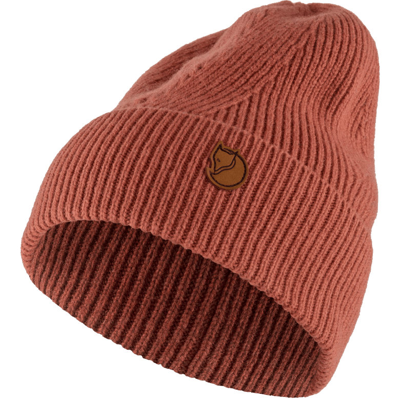 Fjällräven Canada Directional Rib Beanie Terracotta Pink