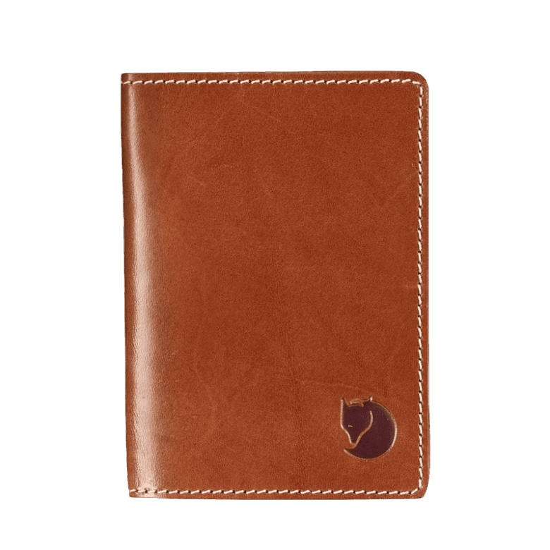 Fjällräven Canada Cognac Leather Passport Cover