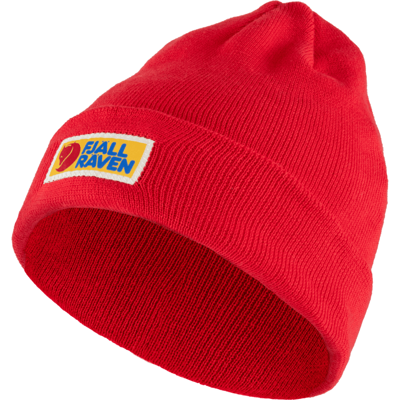 True Red Fjällräven Canada Vardag Classic Beanie - 2 Colours