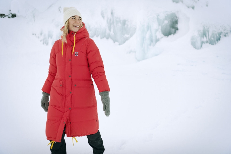 Fjällräven Canada Directional Rib Beanie - Dark Navy Dark Navy