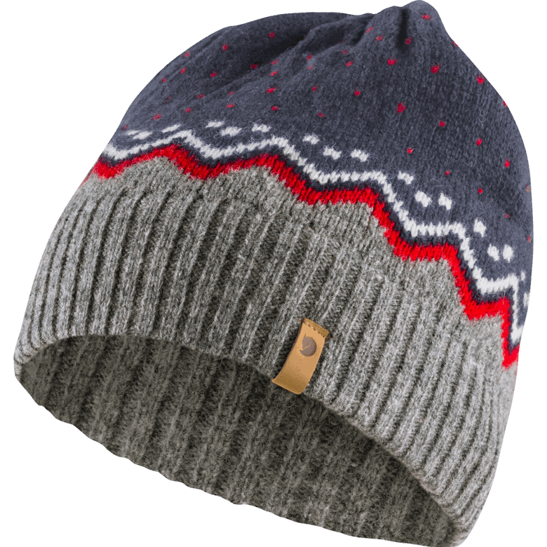 Navy Övik Knit Hat - 3 Colours Fjällräven Canada