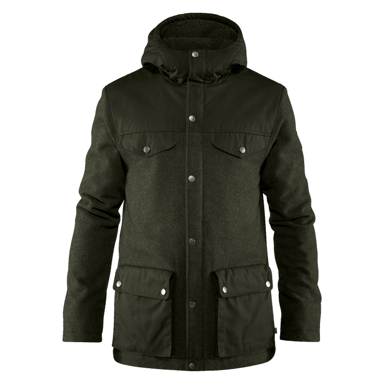 Deep Forest Greenland Re-Wool Jacket M Fjällräven Canada Brand