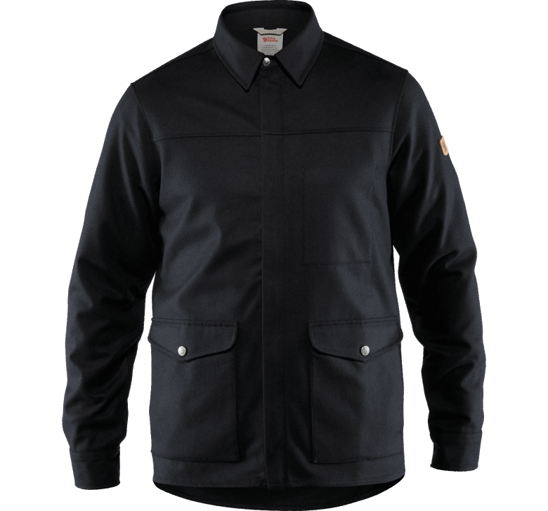 Greenland Re-Wool Shirt Jacket M Black Fjällräven Canada
