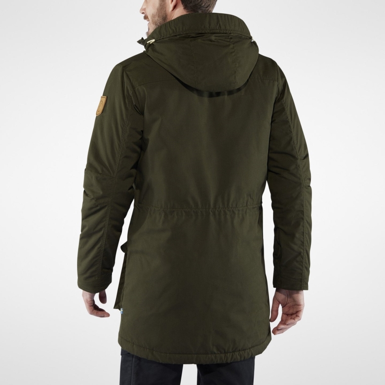 Fjällräven Canada Singi Wool Padded Parka M - Black Black