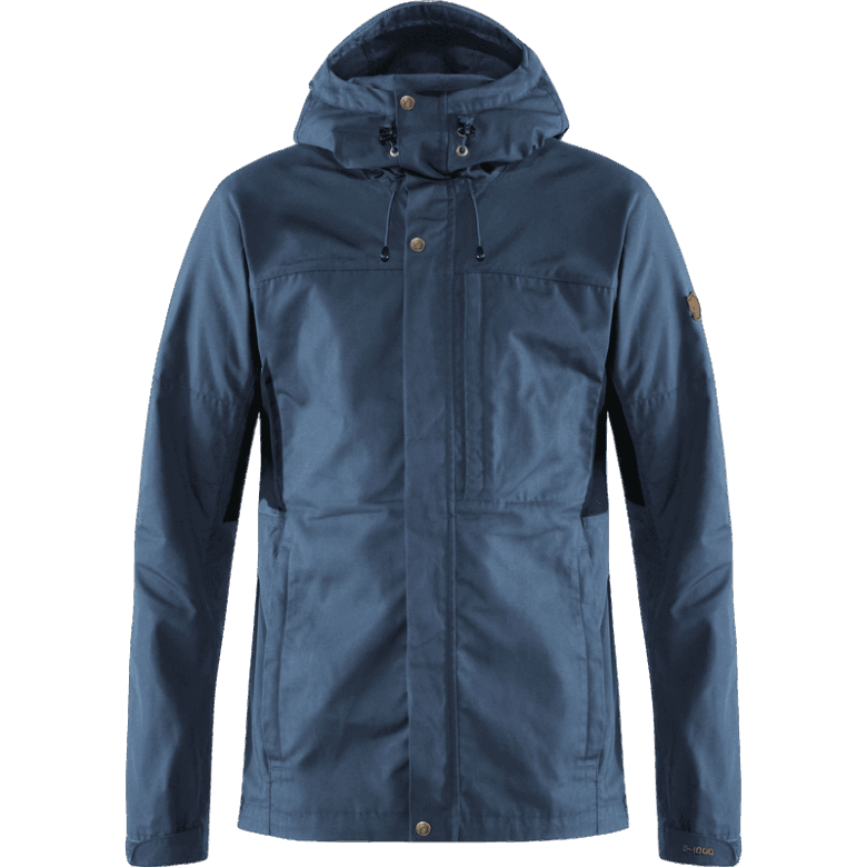 Fjällräven Canada Uncle Blue/Dark Grey Kaipak Jacket M - Uncle Blue - Dark Grey