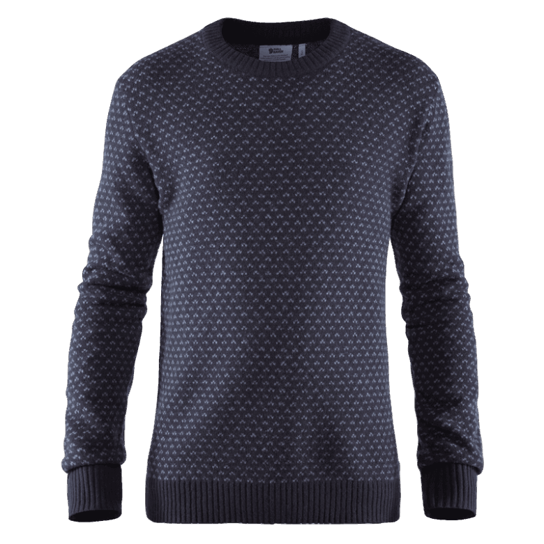 Dark Navy Övik Nordic Sweater M Fjällräven Canada