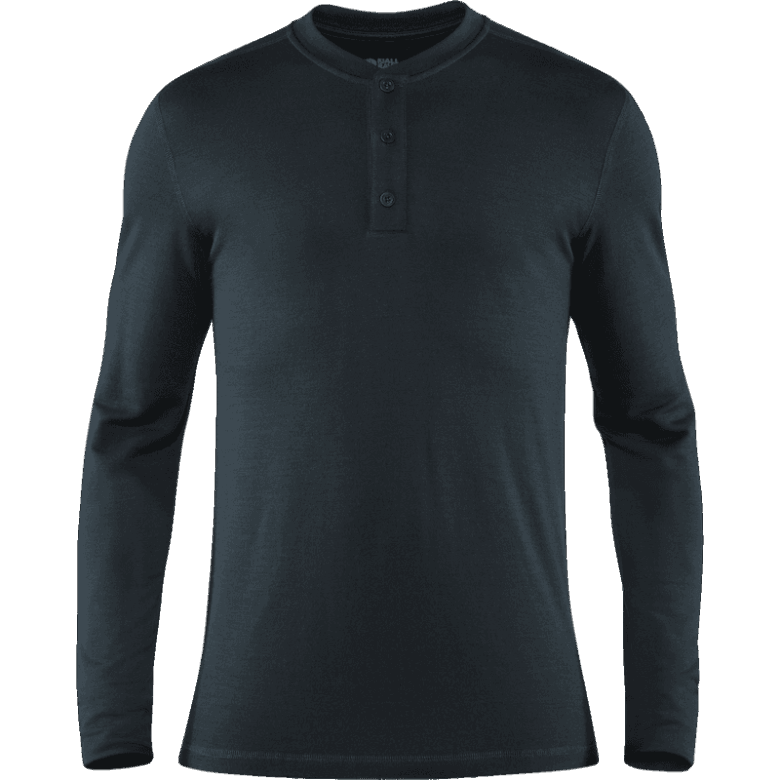 Fjällräven Canada Dark Navy Singi Merino Henley M