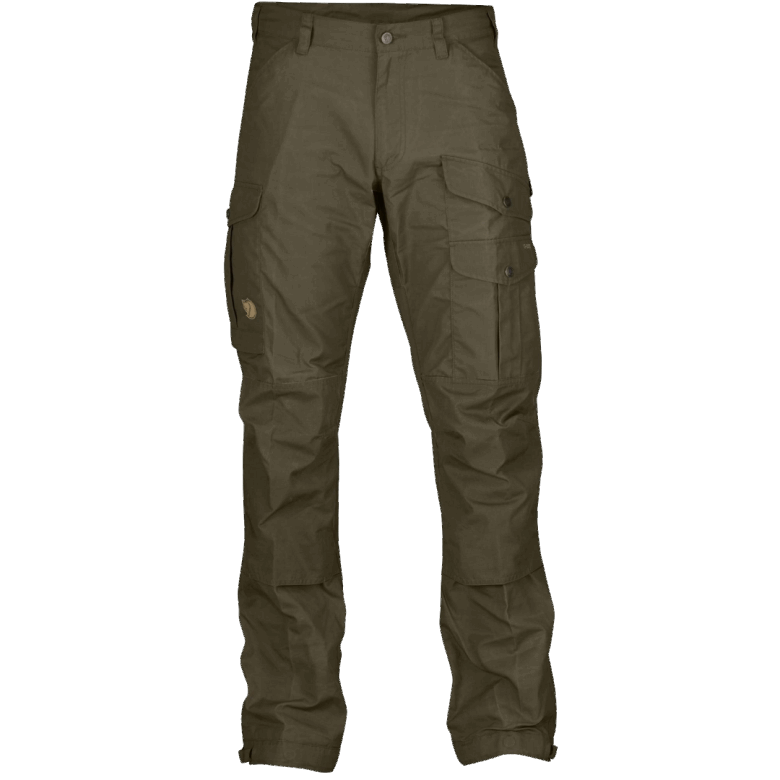 Dark Olive Fjällräven Canada Vidda Pro Trousers M Regular