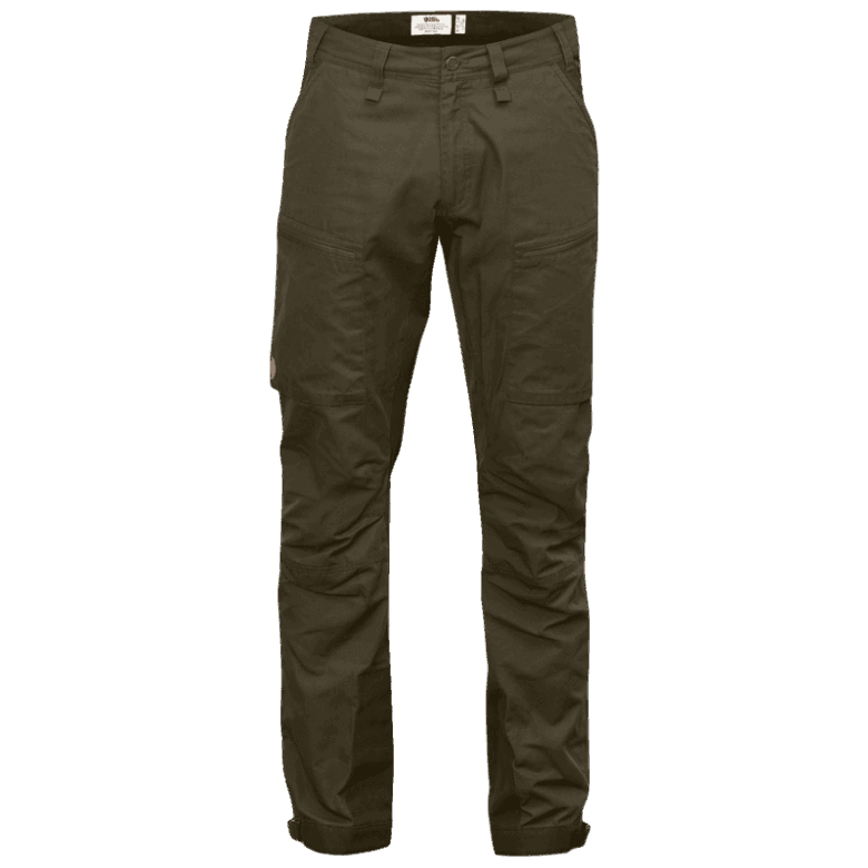 Fjällräven Canada Abisko Lite Trekking Trousers M Regular Dark Olive-Dark Olive