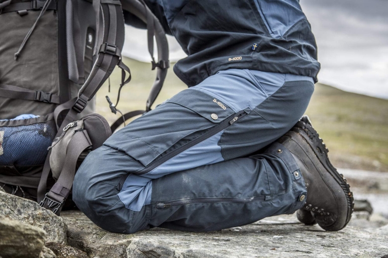 Fjällräven Canada Dark Navy Keb Trousers M Regular