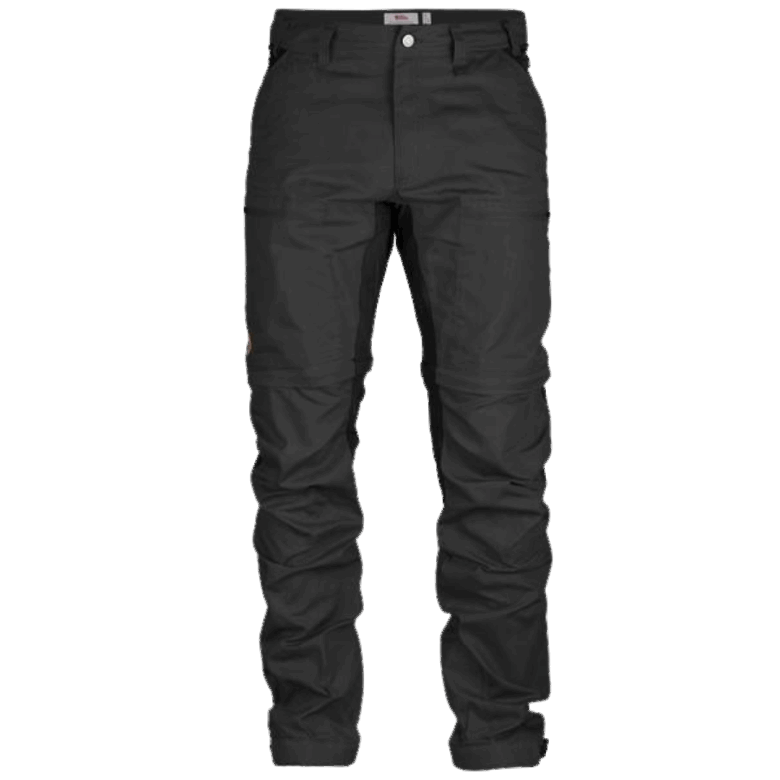 Fjällräven Canada Abisko Lite Trekking Zip-Off Trousers M Regular Dark Grey/Black