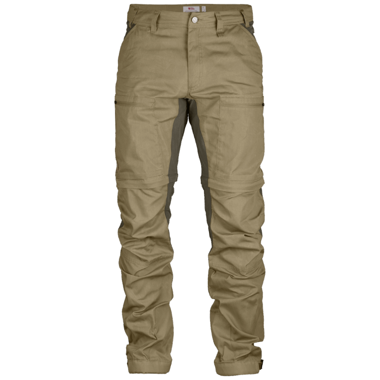 Abisko Lite Trekking Zip-Off Trousers M Regular Sand/Tarmac Fjällräven Canada